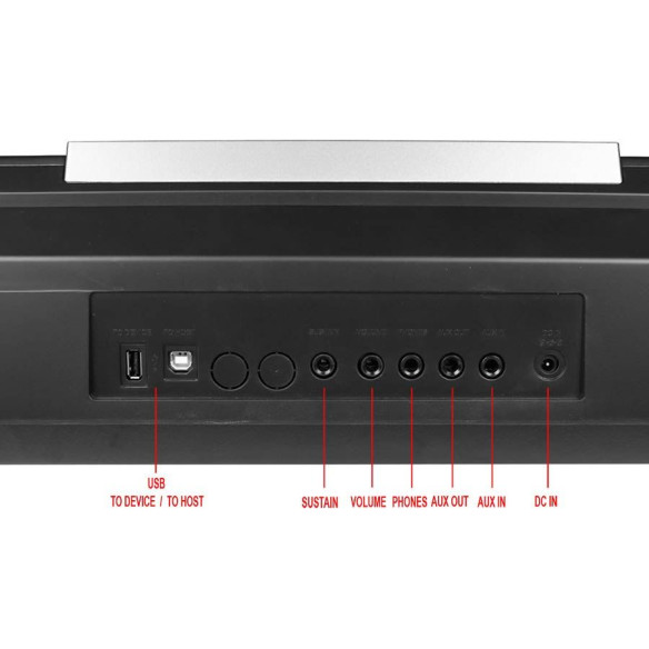 Medeli AW830 Teclado 76 teclas Sensibles Arranger