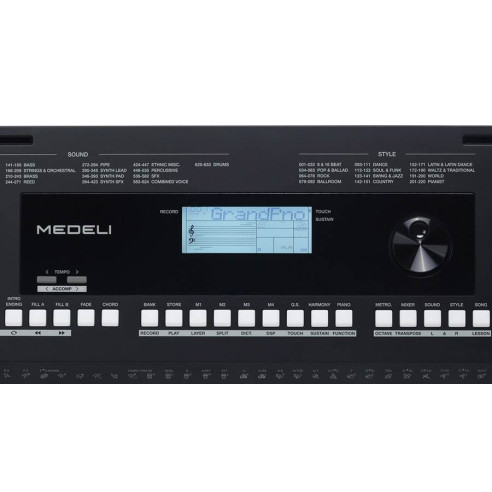 Medeli MK300 Teclado Doméstico 61 teclas con respuesta táctil