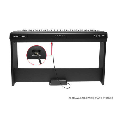 Medeli SP201 /BK Piano de Escenario Multimedia