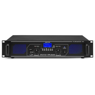 Fenton FPL1500 Amplificador Digital LED azules  EQ 2