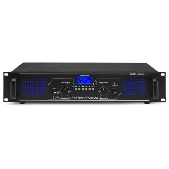 Fenton FPL1500 Amplificador Digital LED azules  EQ