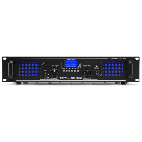 Fenton FPL1500 Amplificador Digital LED azules  EQ