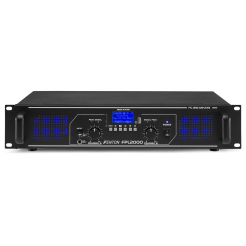 Fenton FPL2000 Amplificador Digital LED azules  EQ