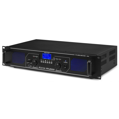 Fenton FPL2000 Amplificador Digital LED azules  EQ