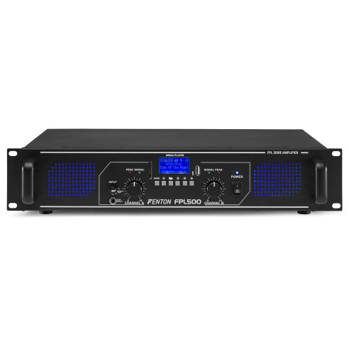 Fenton FPL500 Amplificador Digital LED azules  EQ