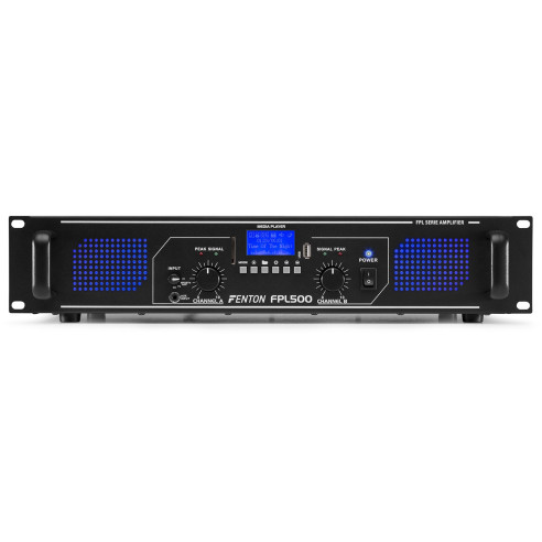 Fenton FPL500 Amplificador Digital LED azules  EQ