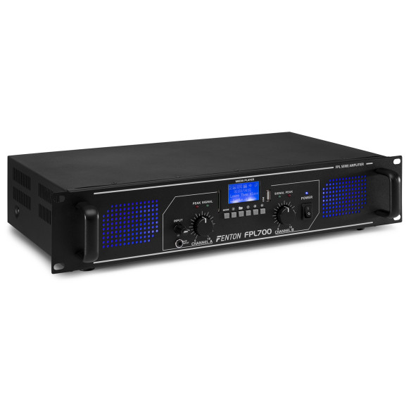 Fenton FPL700  Amplificador Digital LED azules  EQ