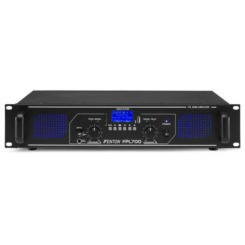 Fenton FPL700  Amplificador Digital LED azules  EQ