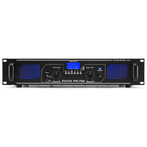 Fenton FPL700  Amplificador Digital LED azules  EQ