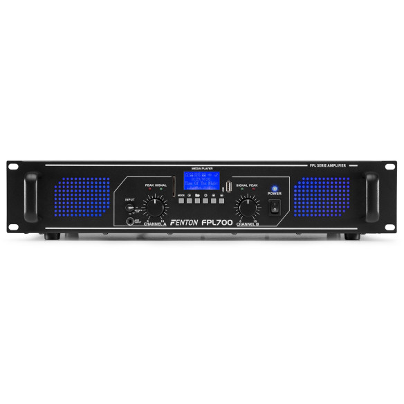 Fenton FPL700  Amplificador Digital LED azules  EQ
