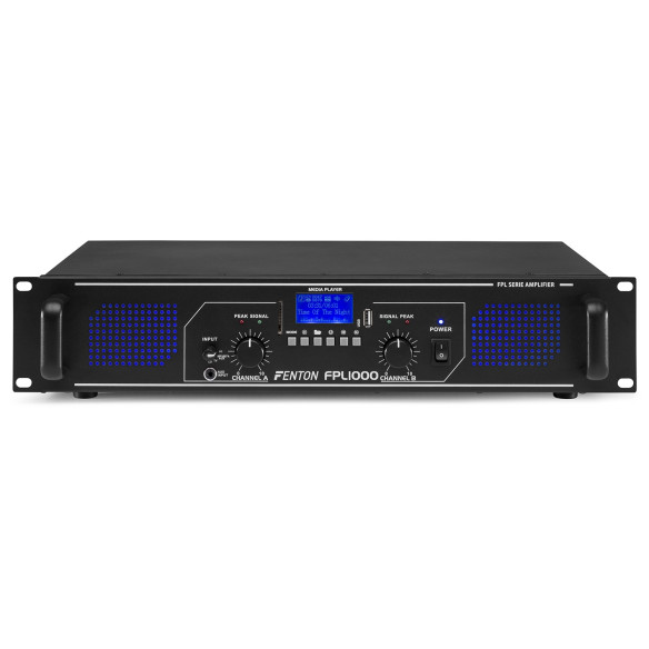 Fenton FPL1000 Amplificador Digital LED azules  EQ