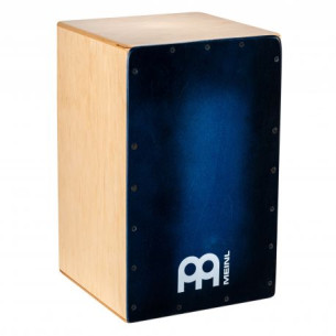 Meinl SC100BLB Cajón Flameco Snarecraft Abedul Tapa Blue Burst