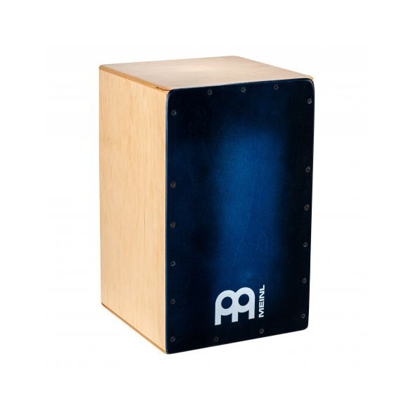 Meinl SC100BLB Cajón Flameco Snarecraft Abedul Tapa Blue Burst