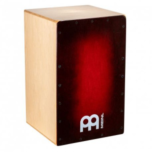 Meinl SC100BLB Cajón Flameco Snarecraft Abedul Tapa Red Burst