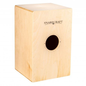 Meinl SC100BLB Cajón Flameco Snarecraft Abedul Tapa Red Burst 2