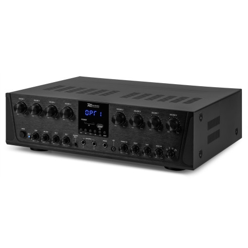 Power Dynamics PV280BT Amplificador de audio de 8 zonas 800W