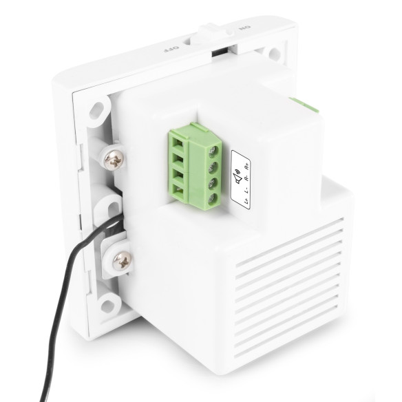 Power Dynamics BTW30 Amplificador de audio para empotrar en pared 2 x15W BT