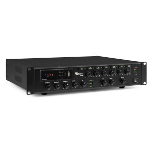 Power Dynamics PMP480 Amplificador mezclador para instalación 480W 6 Zonas