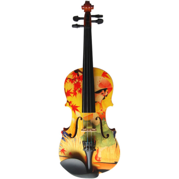Kinglos HSHB-003 Violín 4/4 Decorado