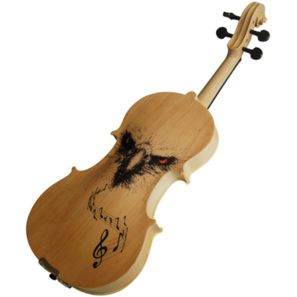 Kinglos HSHB-011 Violín 1/4 Decorado