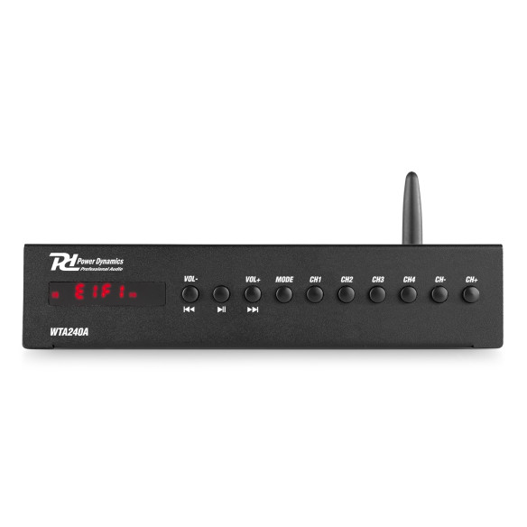 Power Dynamics WT240A Amplificador estéreo Wifi