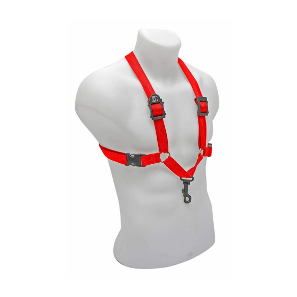 BG Cordón Saxo Arnés Hombre Rojo S409SH BG Cordón Saxo Arnés Hombre Rojo S409SH