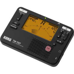 Korg TM-70T BK Afinador cromático/Metrónomo 2