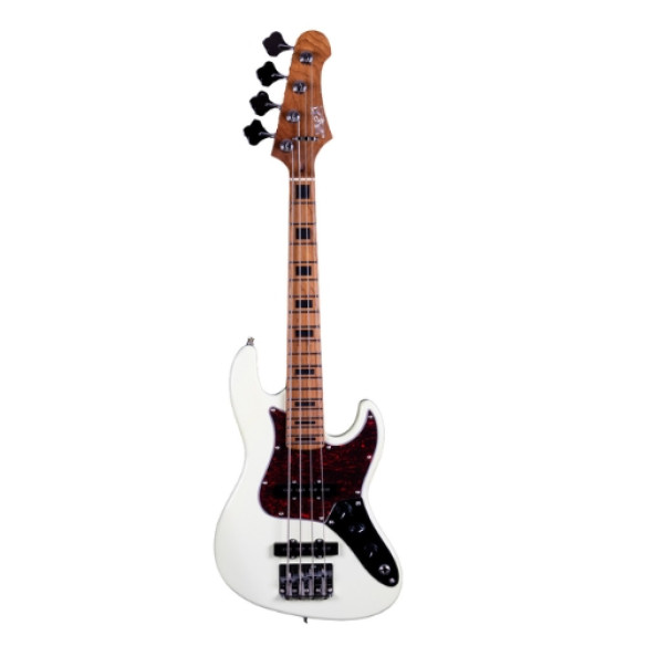 Jet JB300-OW White Mini Bajo Eléctrico