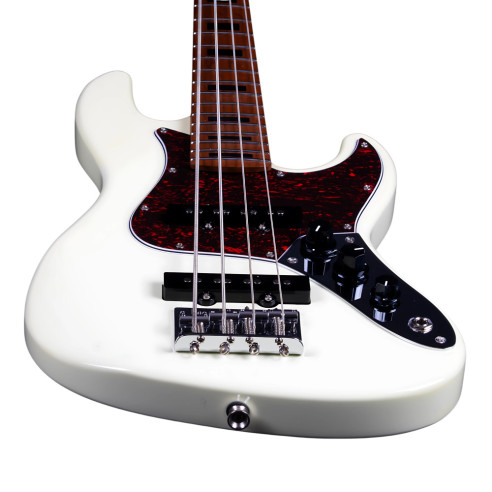 Jet JB300-OW White Mini Bajo Eléctrico