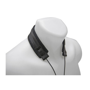 Cordón para Oboe BG O33E al cuello, de nylon, elástico, acolchado y con 1 gancho metálico. 2