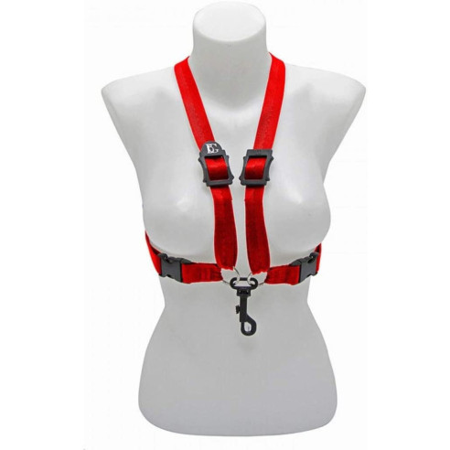 BG Cordón Saxo Arnés Mujer Rojo S419SH