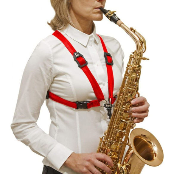 BG Cordón Saxo Arnés Mujer XL Rojo S449SH
