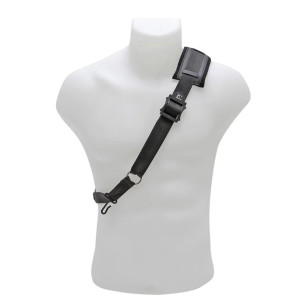Cordón Bandolera para Saxo BG S02M para saxofón alto, tenor o barítono, con gancho metálico.
