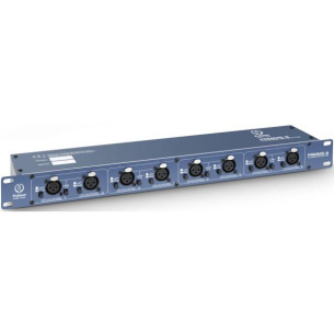 Splitter de micrófono de 8 canales Palmer RMMS 8 con formato de 19".