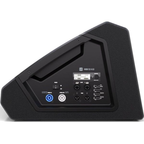 MON 12 A G3 Monitor escenario amplificado, Negro MON 12 A G3 Monitor escenario amplificado, Negro