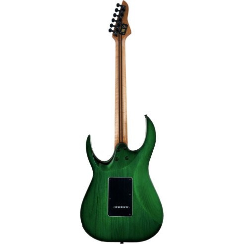 Mooer GTRS M810 GREEN BURST Guitarra electrica con usb/midi integrado