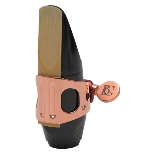 BG Abrazadera Saxo Soprano Dúo LDS-9 Oro Rosa