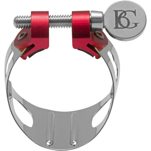 BG Abrazadera Saxo Tenor Dúo LDT Plateada