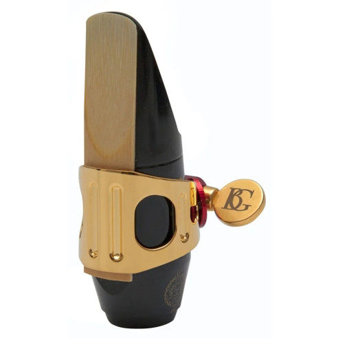 BG Abrazadera Saxo Soprano Dúo LDS1 Chapada Oro