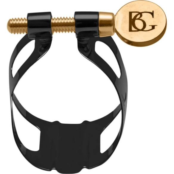 BG Abrazadera Clarinete Bajo Tradition Lacada Negro L-90B