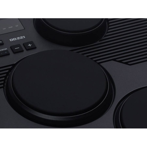 Medeli DD221 Bateria Digital de Sobremesa 7 Pads + 2 Pedales