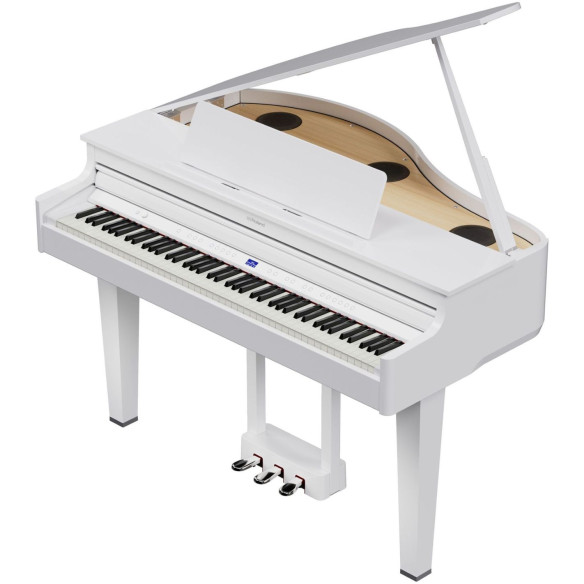 Roland GP-6-PW Piano Digital de Cola Blanco Pulido