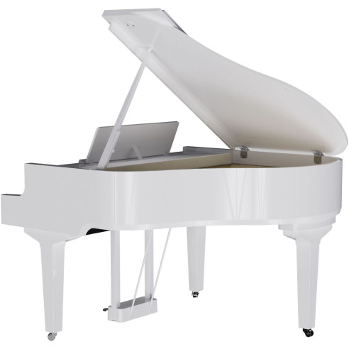 Roland GP-6-PW Piano Digital de Cola Blanco Pulido