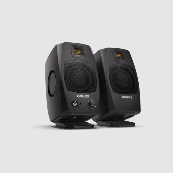 Adam Audio D3V BLACK Pareja Monitores de estudio activos negros