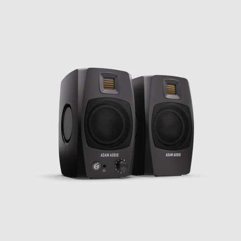 Adam Audio D3V BLACK Pareja Monitores de estudio activos negros
