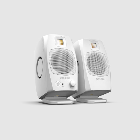 Adam Audio D3V WHITE Pareja Monitores de estudio activos blancos