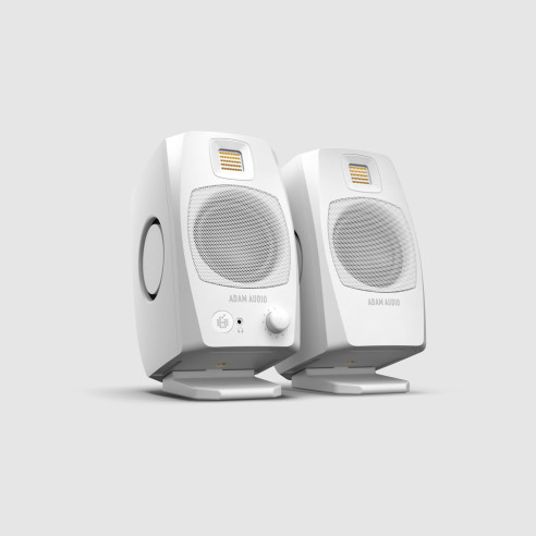 Adam Audio D3V WHITE Pareja Monitores de estudio activos blancos