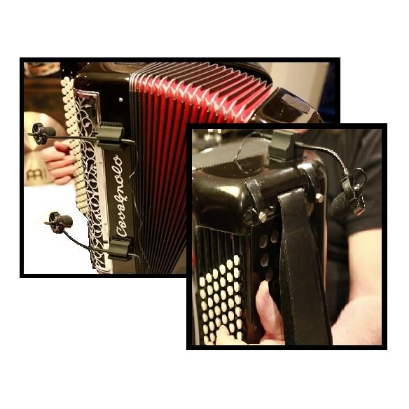 Prodipe AL-21 Juego Micrófonos para Acordeón