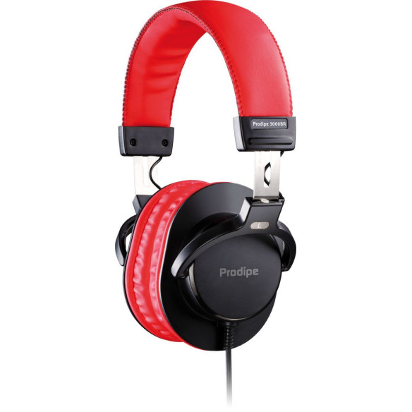 Prodipe PRO3000BR Auriculares Estudio Cerrados Rojos