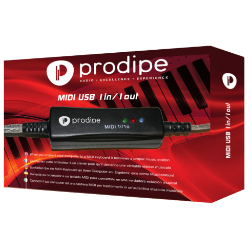 Prodipe PROMIDI Adaptador MIDI-USB